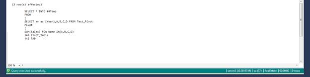 Dynamic SQL variable
